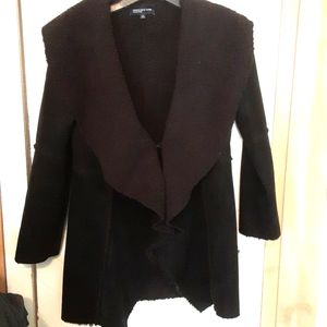 JNY sherpa lined coat